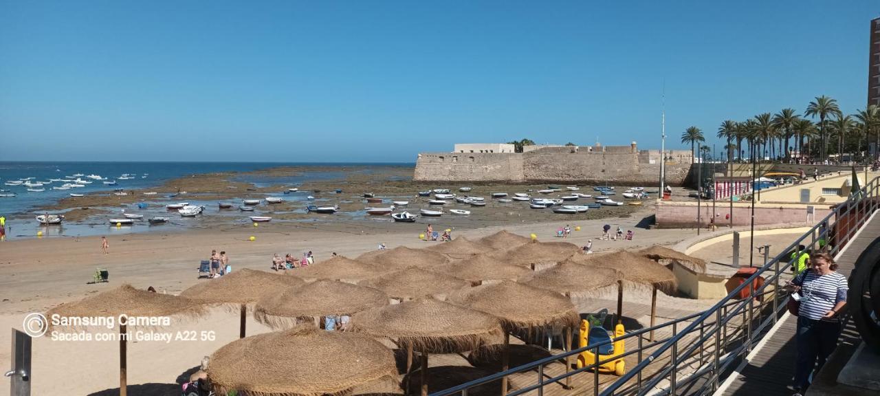 Piso Playa La Caleta Apartment Cadiz Bagian luar foto